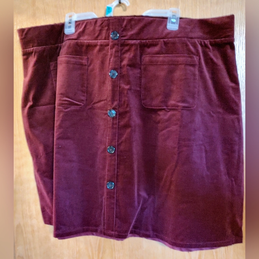 Corduroy Skirt